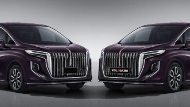 День ног: как выглядел бы минивэн Hongqi HQ9 на пропорциональных колёсах