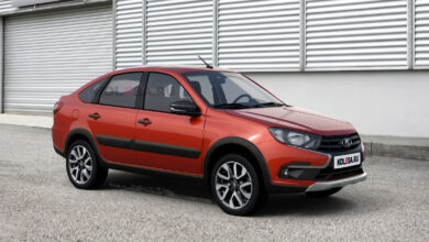 Новый лифтбек Lada Granta Cross: первые изображения