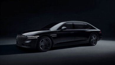 Удлинённый седан Genesis G90 получил «чёрную» версию