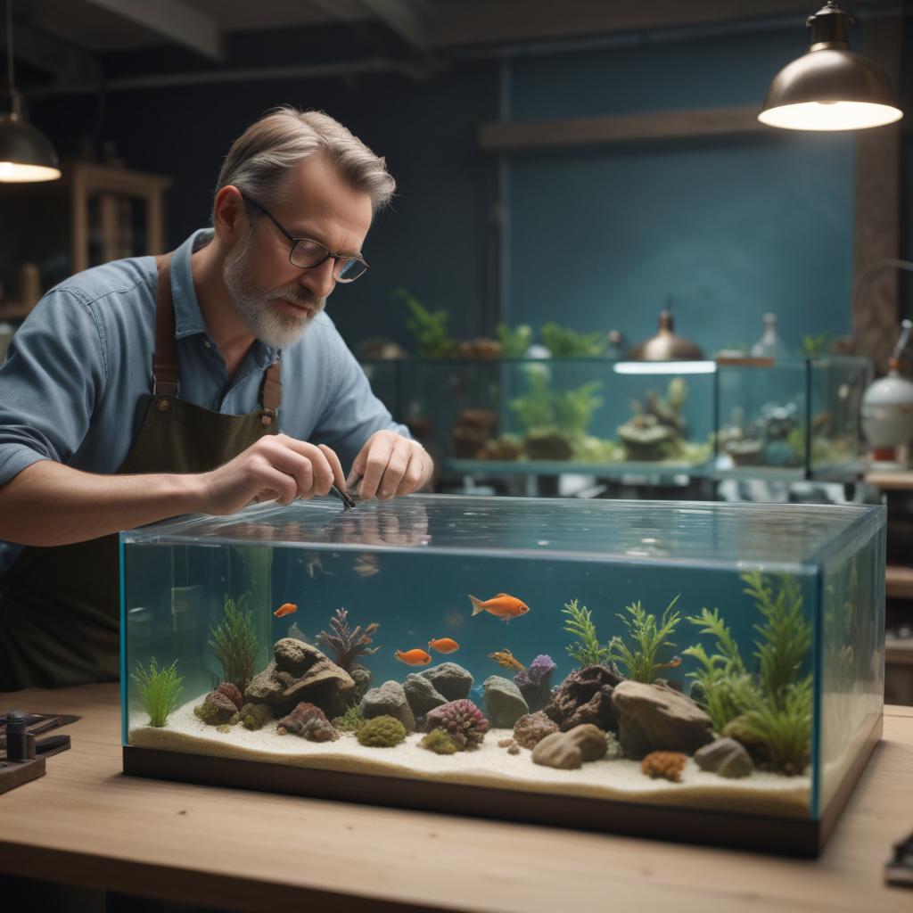 Проектирование и изготовление индивидуальных аквариумов: этапы, материалы и особенности
