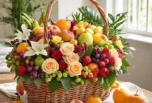 Корзины с цветами и фруктами с доставкой по Молдове