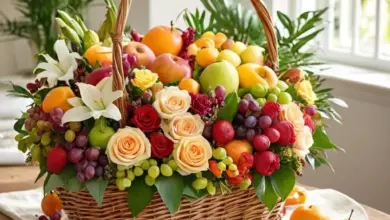 Корзины с цветами и фруктами с доставкой по Молдове
